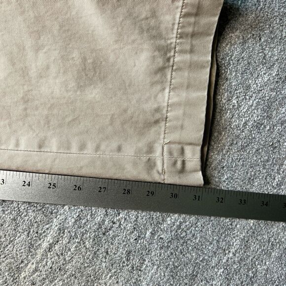 Polo Ralph Lauren Preston Mens Chino Pants Preppy Flat Front 38x31 Vintage Pony - Picture 9 of 9